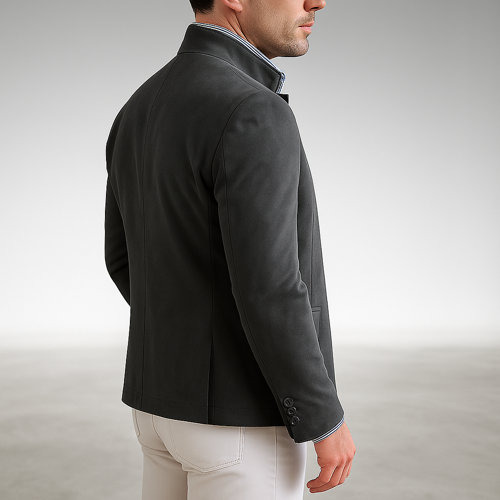 Adrian Button Cardigan for Men — Modern Casual Fit 8