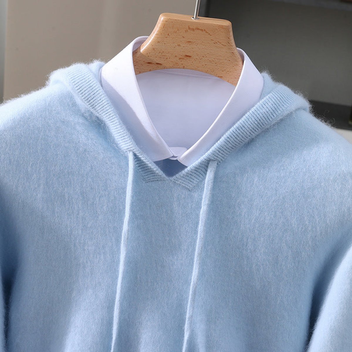 Men's Cashmere Hooded Pullover Sweater — Soft Knit 2