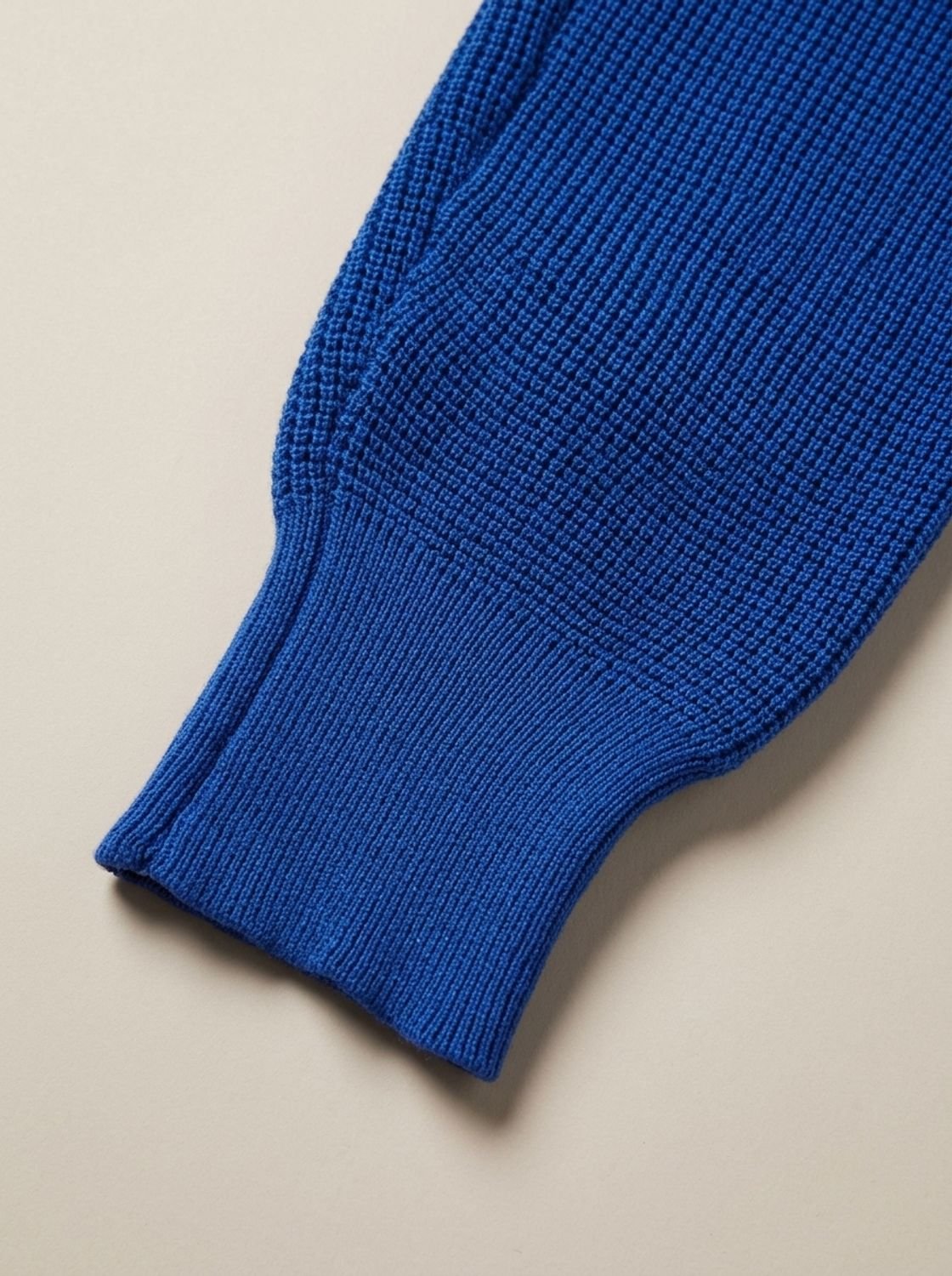 Men's Waffle-Knit Button-Collar Pullover Sweater — Elbow Patches 9