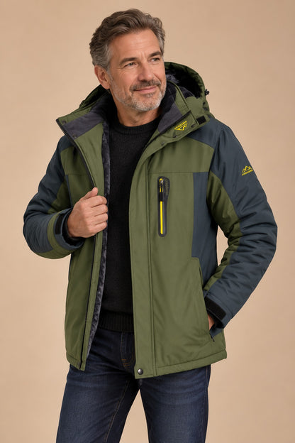 Men's Windbreaker Jacket — Waterproof & Wind-Resistant Outdoor Coat