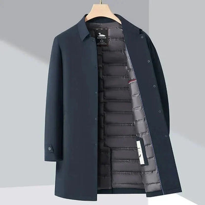 Nero Men's Lined Winter Coat — Modern Regular Fit 5