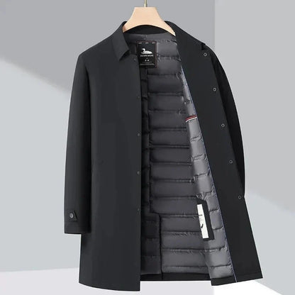 Nero Men's Lined Winter Coat — Modern Regular Fit 1