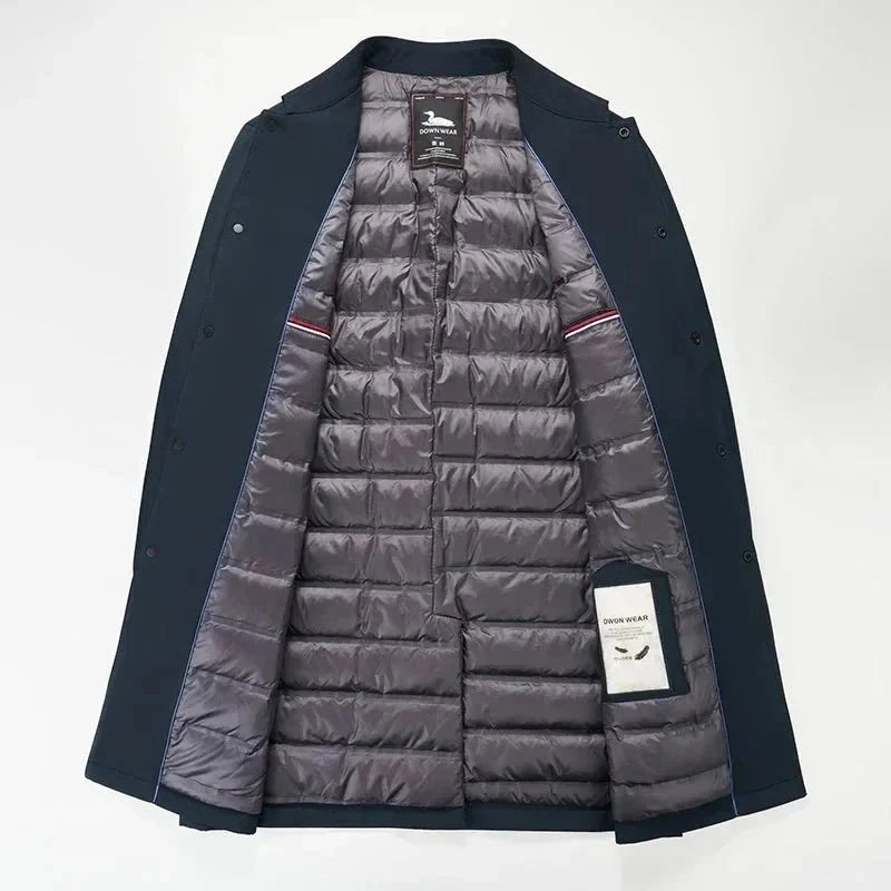 Nero Men's Lined Winter Coat — Modern Regular Fit 6