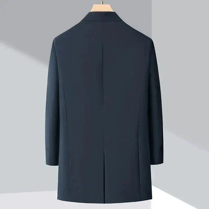 Nero Men's Lined Winter Coat — Modern Regular Fit 7