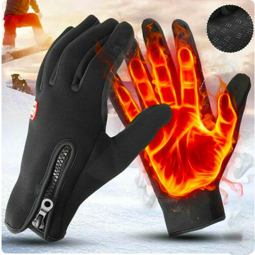 Thermal Windproof Gloves — Touchscreen & Non-Slip Winter Grip 1