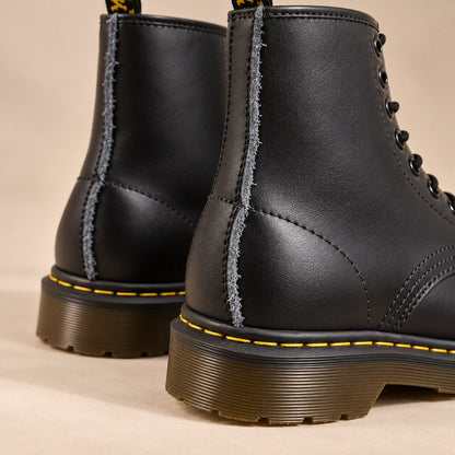 Genuine Leather Lace-Up Boots — Unisex 8-Eyelet Style 6