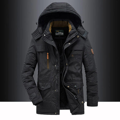 Men's Insulated Winter Parka — Wind & Water Resistant Coat 1