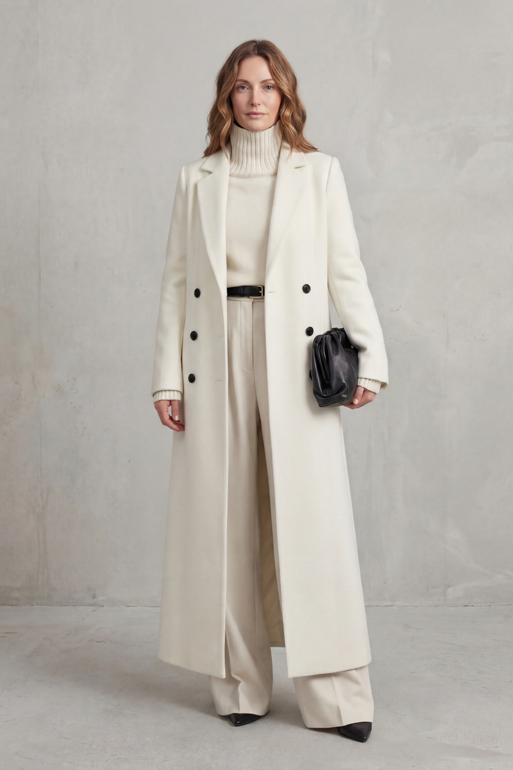 Women's Long Tailored Coat — Classic Fit, 6 Colors 14