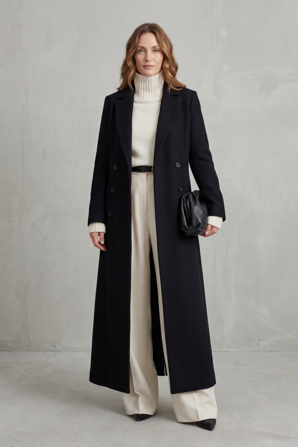 Women's Long Tailored Coat — Classic Fit, 6 Colors 2