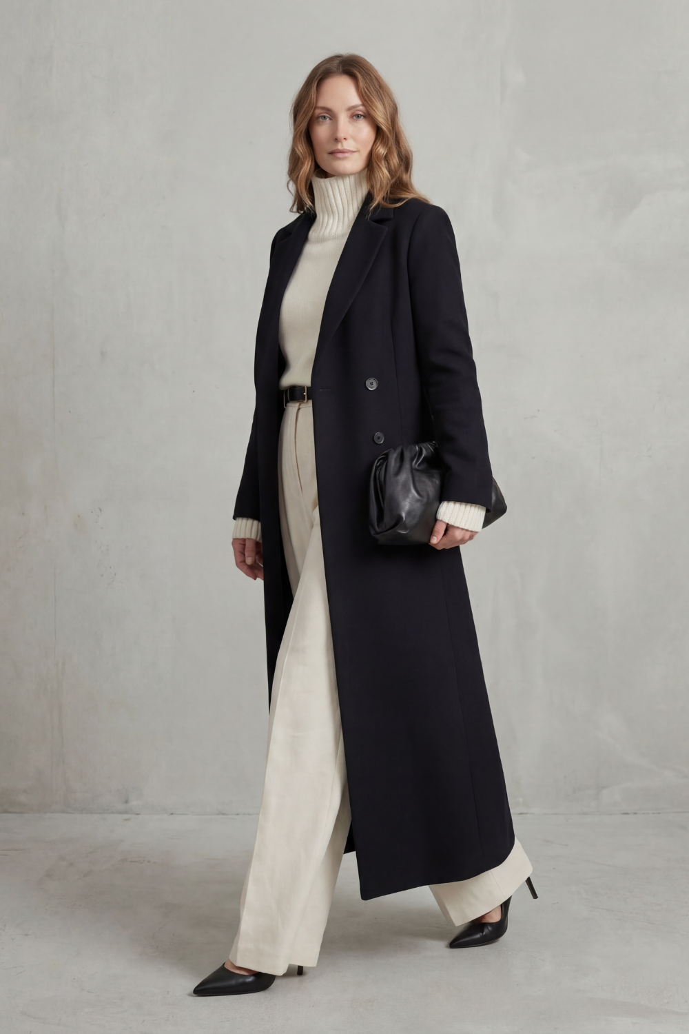 Women's Long Tailored Coat — Classic Fit, 6 Colors 3