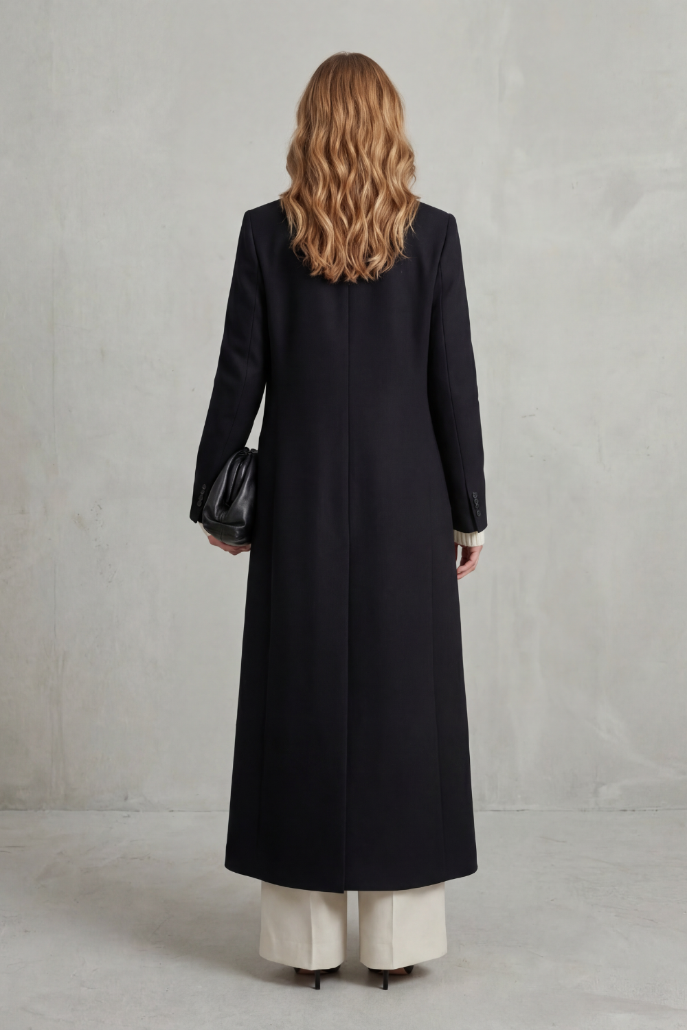 Women's Long Tailored Coat — Classic Fit, 6 Colors 4